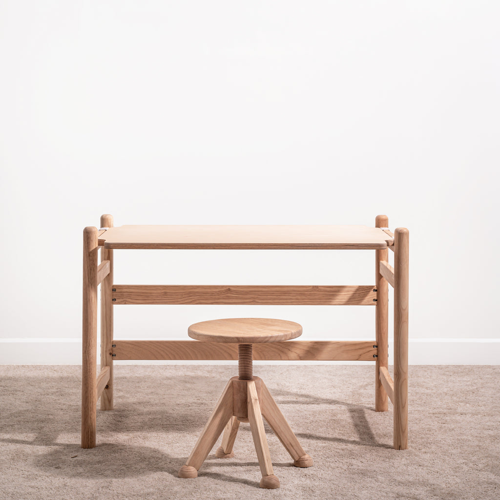 Wooden art table and chair set for Kids 