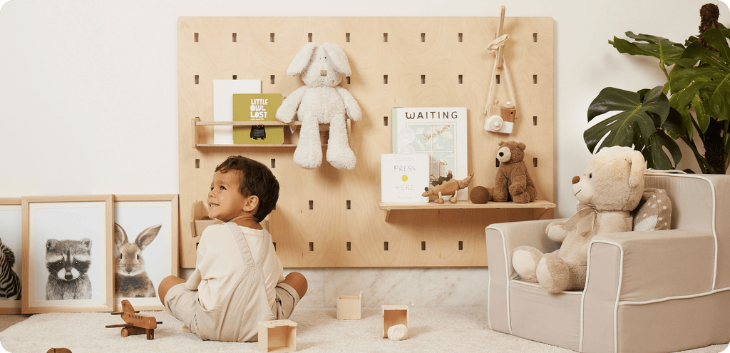 Kids furniture that encourages independent play time